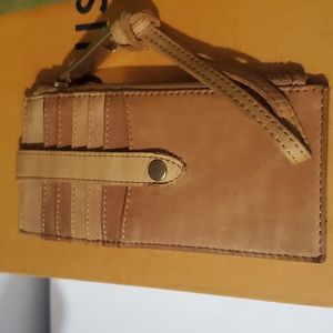 Leather card wallet